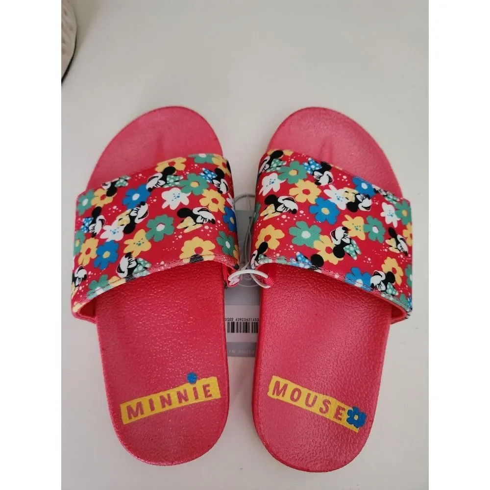 Minnie Mouse Slides‎ Sandals for Kids –  